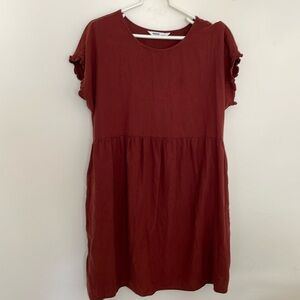 Sonoma Rust Short Dress